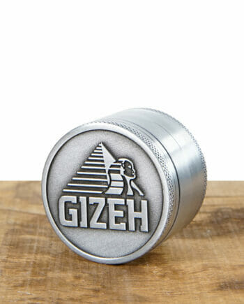 GIZEH Grinder Metall mit 50mm Durchmesser in Silber