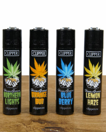 Clipper Feuerzeug Serie Homegrown im 4er Set