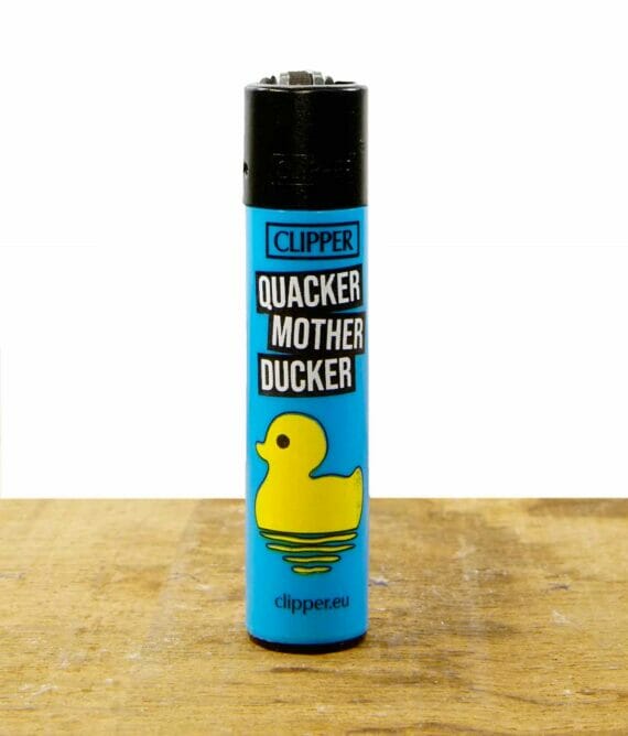 Clipper-Feuerzeug-Slogan-28-Quacker-Mother-Ducker
