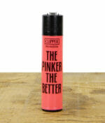 Feuerzeug in Pink: The pinker the Better Motiv von Clipper