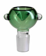 Glaskopf-mit-Rollstop-grün