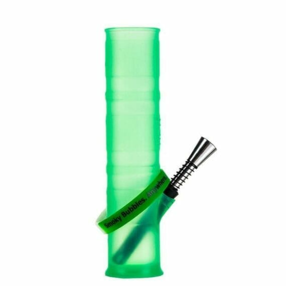Roll-uh-Bowl-Foldable-Water-Pipe-Green