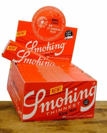 Smoking-thinnest-King-Size-Paper-mit-Tips-Box
