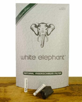 White-Elephant-Meerschaumfilter-250-Stueck-9mm