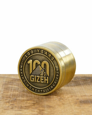 GIZEH Grinder 100years bestehend aus 4 teilen in Gold