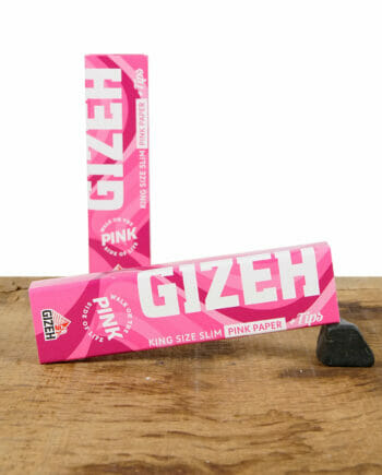 Gizeh Pink Papers King Size Slim mit Tips