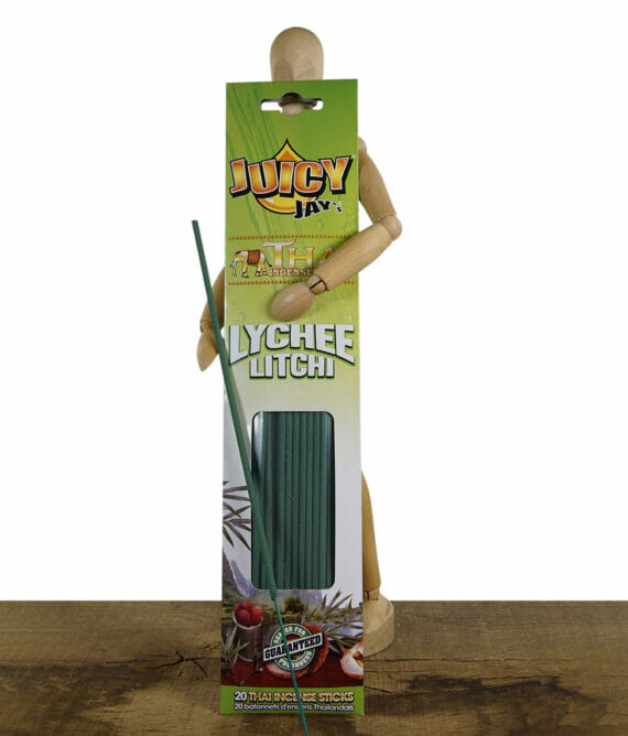 Räucherstäbchen von Juicy Jays mit Litchi Geruch