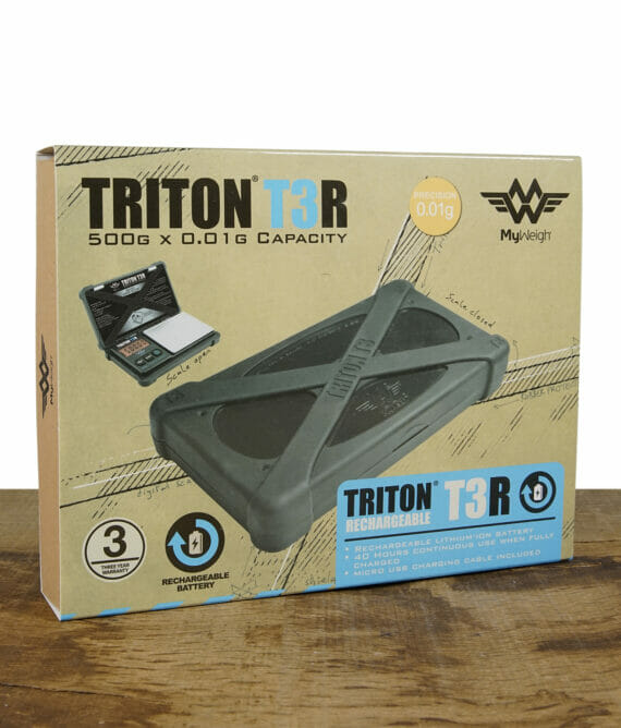 MyWeight Triton T3 Waage 0,01-500g in seiner Verpackung