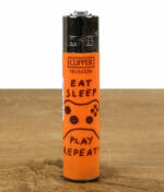 Clipper Feuerzeug Gaming Life Eat sleep Play repeat