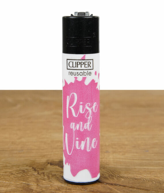 Clipper Feuerzeug Wineabulous rise and wine