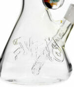 EHLE x Jerome Baker Collaboration Glasbong Beaker mit feuerpoliertem JBD-Logo