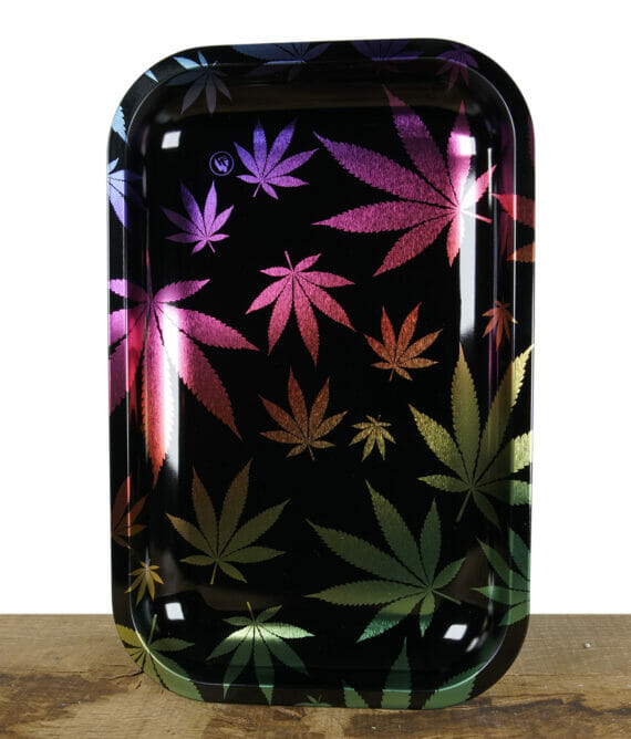 Fire Flow Rolling Tray Leaves gradient Small