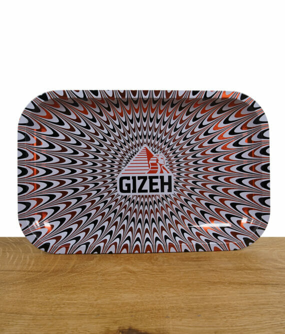 Gizeh Rolling Tray Trippy Mix Whie Small quer