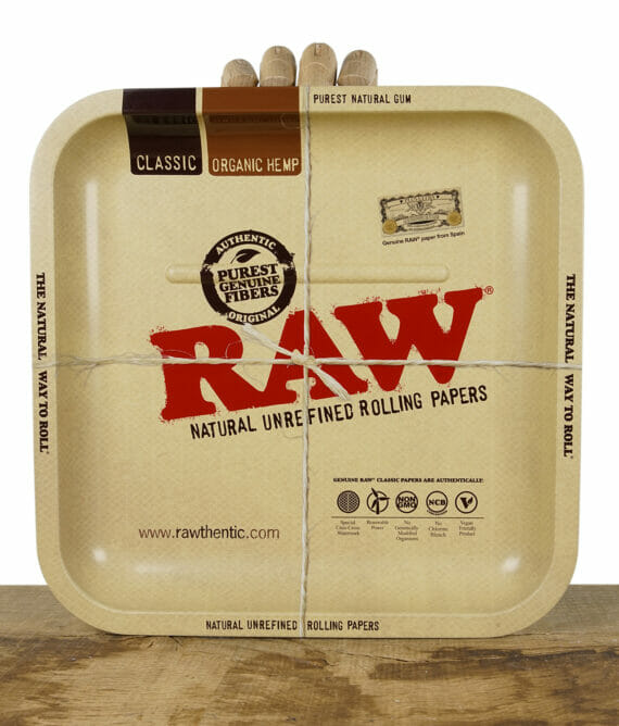 RAW Rolling Tray Classic Square Small