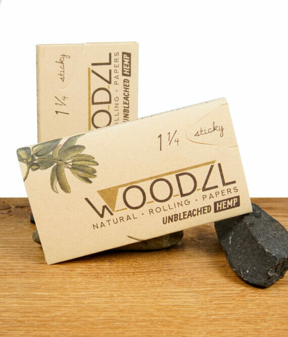 WOODZL Papers 1 1/4 Size mit Tips