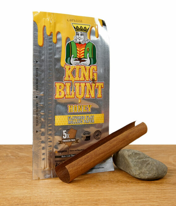 5 Blunt Wraps von King Blunt mit Honey Aroma