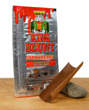 5 Hemp Wraps von King Blunt mit Strawberry Flavor
