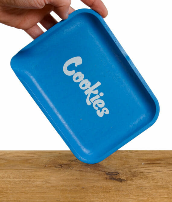 Santa Cruz x Cookies Rolling Tray in blau