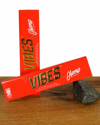 Vibes Papers King Size Slim Hemp in rot