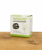 PipoCool Aktivkohlefilter Slim mit 7,7mm Durchmesser Verpackung