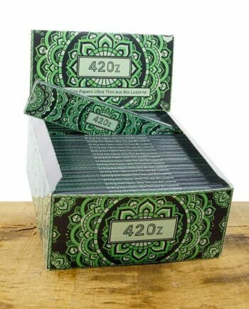 420z Papers King Size Ultra Thin Emerald Green 50er Box