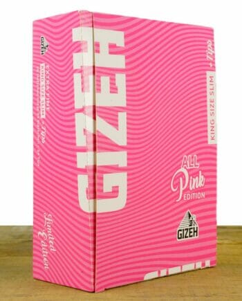 GIZEH Pink Papers King Size Slim + Tips 26er Box