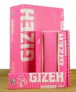 GIZEH Pink Papers King Size Slim + Tips 26er Box