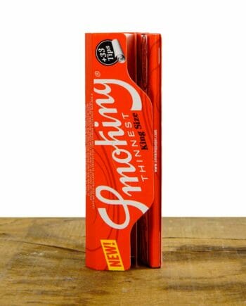 Smoking Red thinnest King Size Slim Paper mit Tips