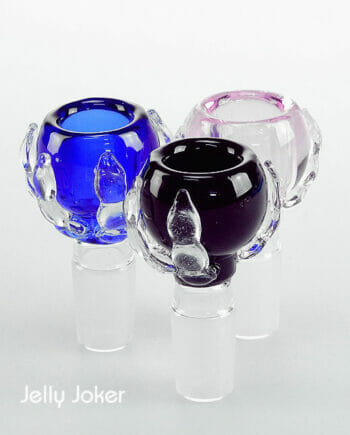 Jelly Joker Glaskopf mit Adlerkralle NS19 Verschiedene Farben Blau Schwarz Rose