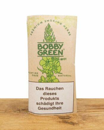 BOBBY GREEN Tabakersatz 20g Packung
