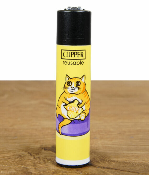Clipper Feuerzeug dicke haustiere Katze