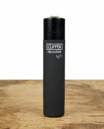 Clipper Feuerzeug Soft Touch Black