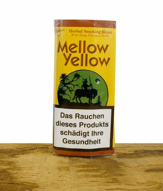 Mellow Yellow Herbal Smoking Blend Verpackung