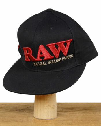 RAW Snapback Cap Black with Power