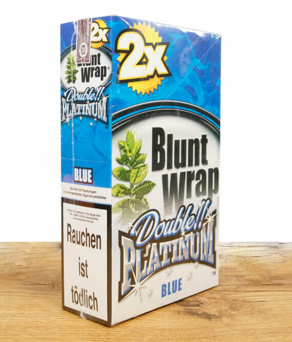 Blunt Wrap Double Platinum Blue 50er Pack