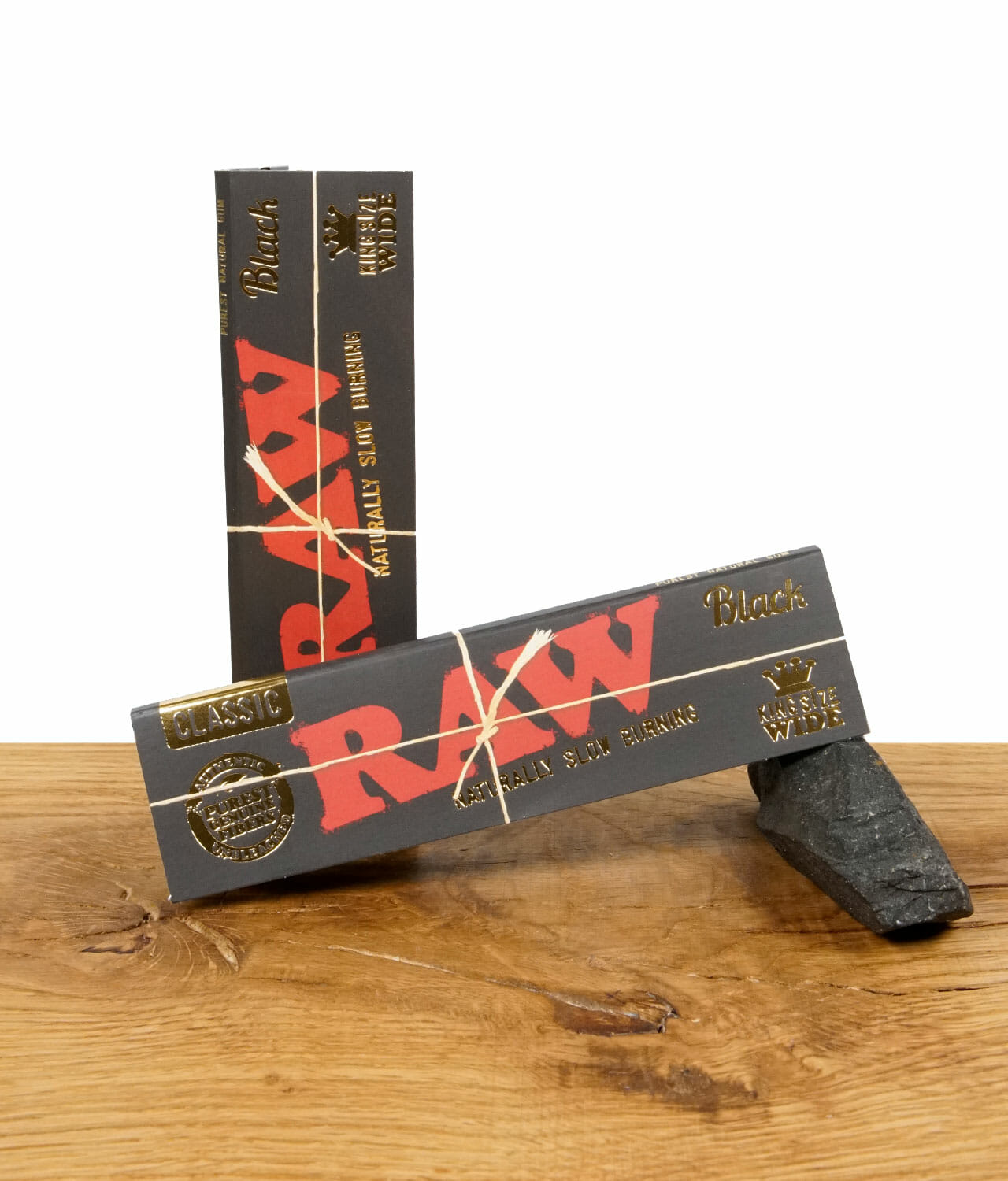 RAW Classic Black Rolling Papers King Size Wide