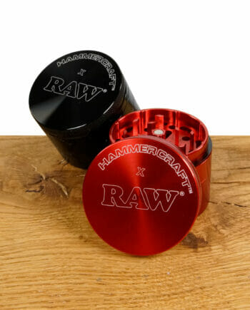 RAW Hammercraft Grinder in rot und schwarz