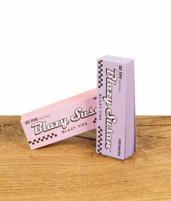 Blazy Susan Filter Tips in Pink und Lila