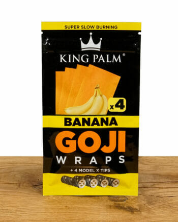 King Palm Goji Wraps mit Bananen Geschmack