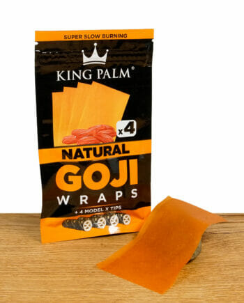 King Palm Goji Wraps Natural mit Blättchen