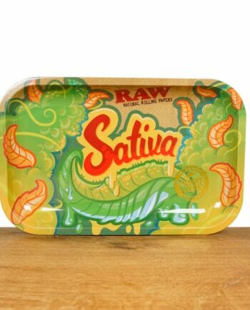RAW Sativa Rolling Tray