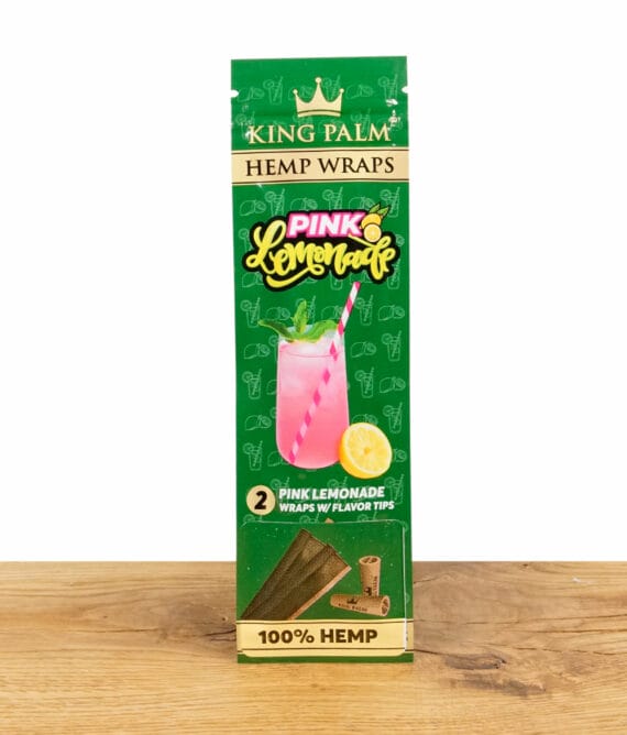 King Palm Hemp Wraps Pink lemonade 2er Pack