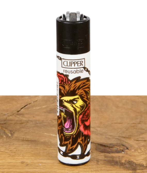 clipper-feuerzeug-hardcore-jungle-lion.gif