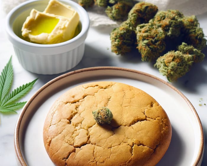 Für Cannabis Kekse brauchst du Cannabis Butter. Wie du die leckeren Cookies backst – erfährst du hier.