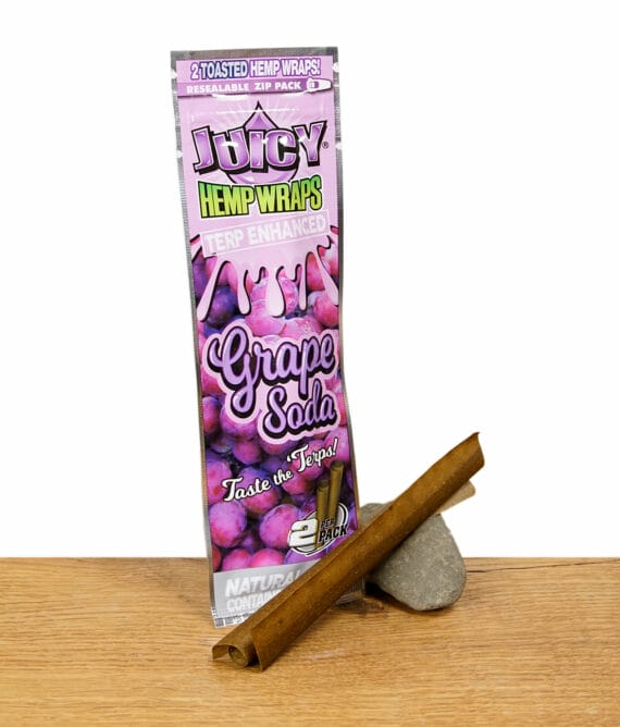 Juicy Terp Enhanced Wraps Grape Soda