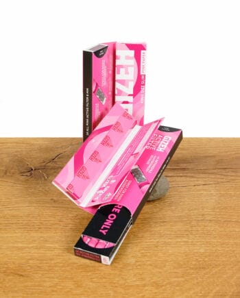 GIZEH Pink Paper King Size Slim mit Aktivkohlefilter
