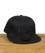 raw-baseball-flat-brim-snapback-cap-black-on-black-1.jpg