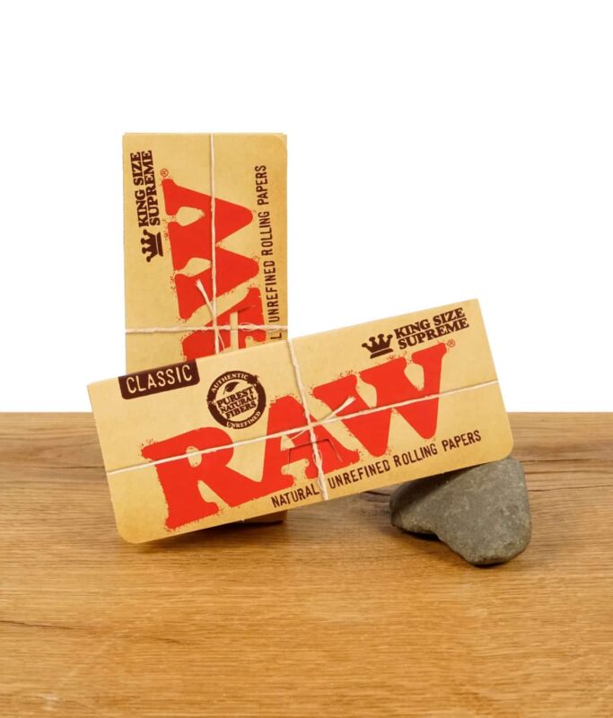 RAW King Size Supreme Rolling Papers Verpackung