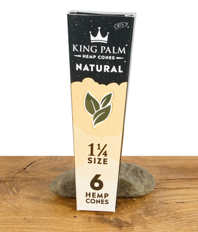 King Palm Cones Natural im 6er Pack