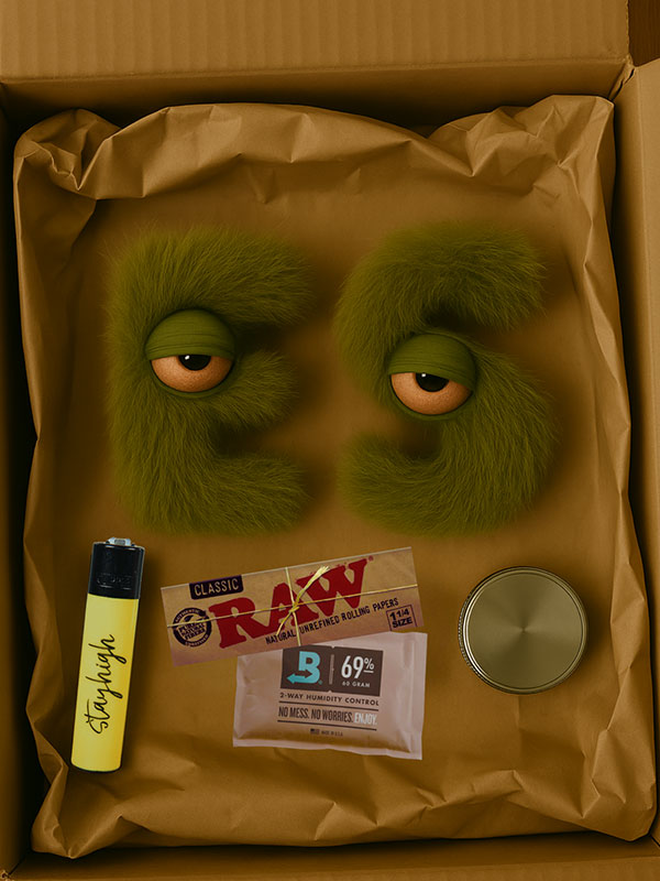Ein Paket von buyhigh Headshop